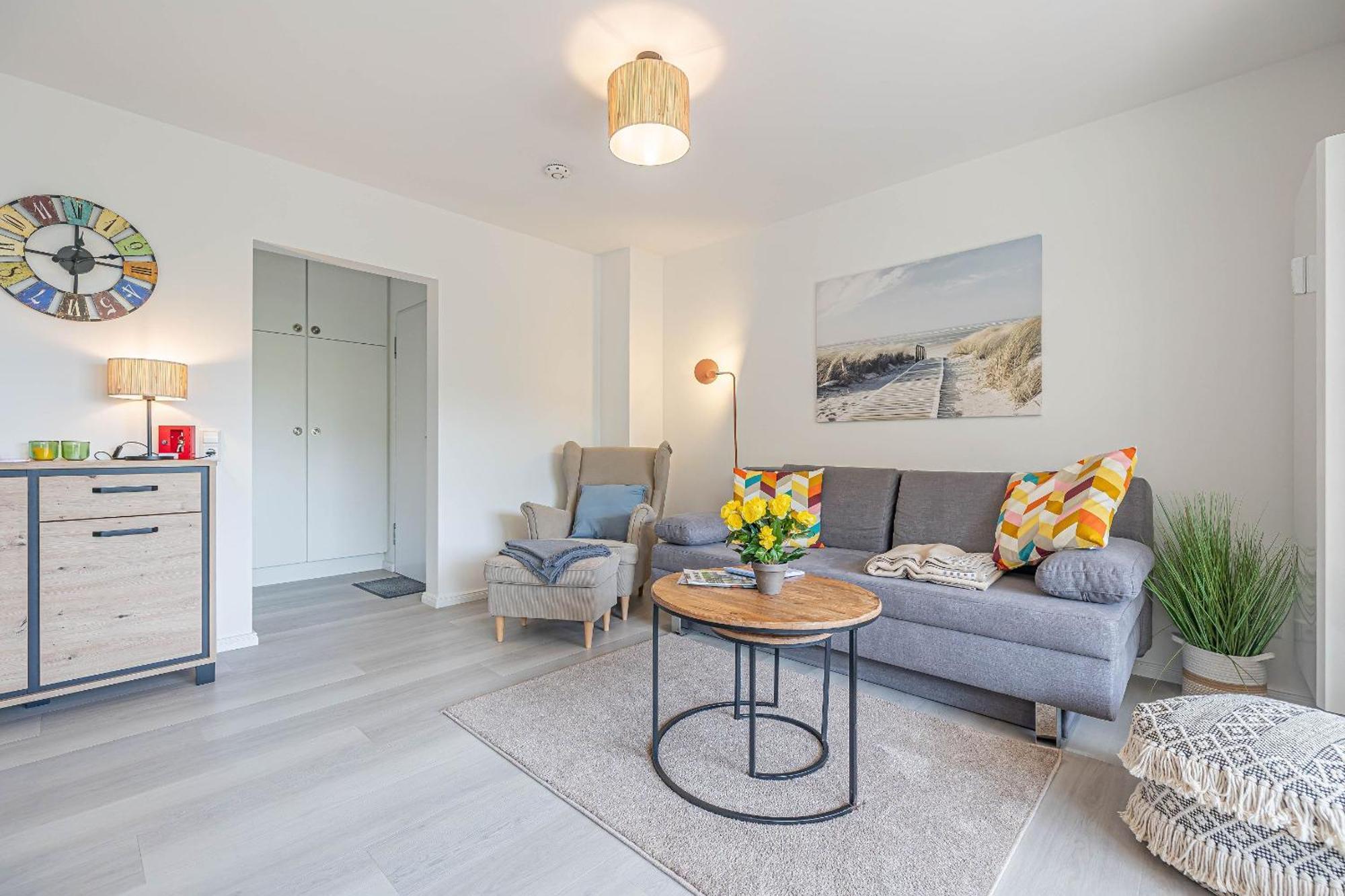 Fewo1846 - Strandresidenz Wassersleben Suedblick App 689 - Komfortables Apartment Mit Balkon Und Meerblick 哈里斯莱 外观 照片