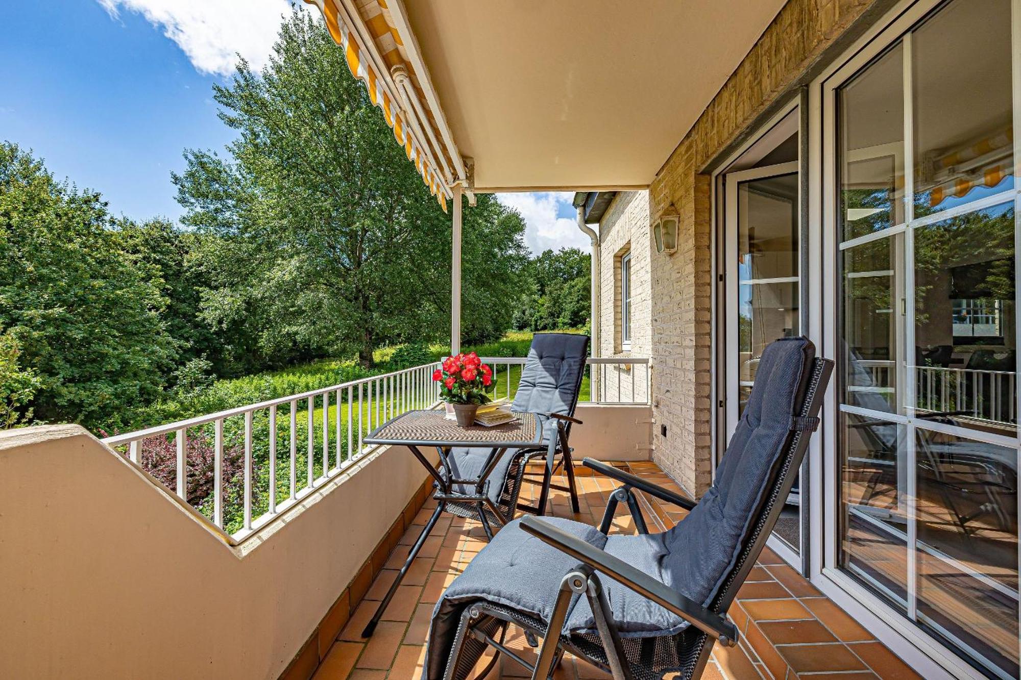 Fewo1846 - Strandresidenz Wassersleben Suedblick App 689 - Komfortables Apartment Mit Balkon Und Meerblick 哈里斯莱 外观 照片